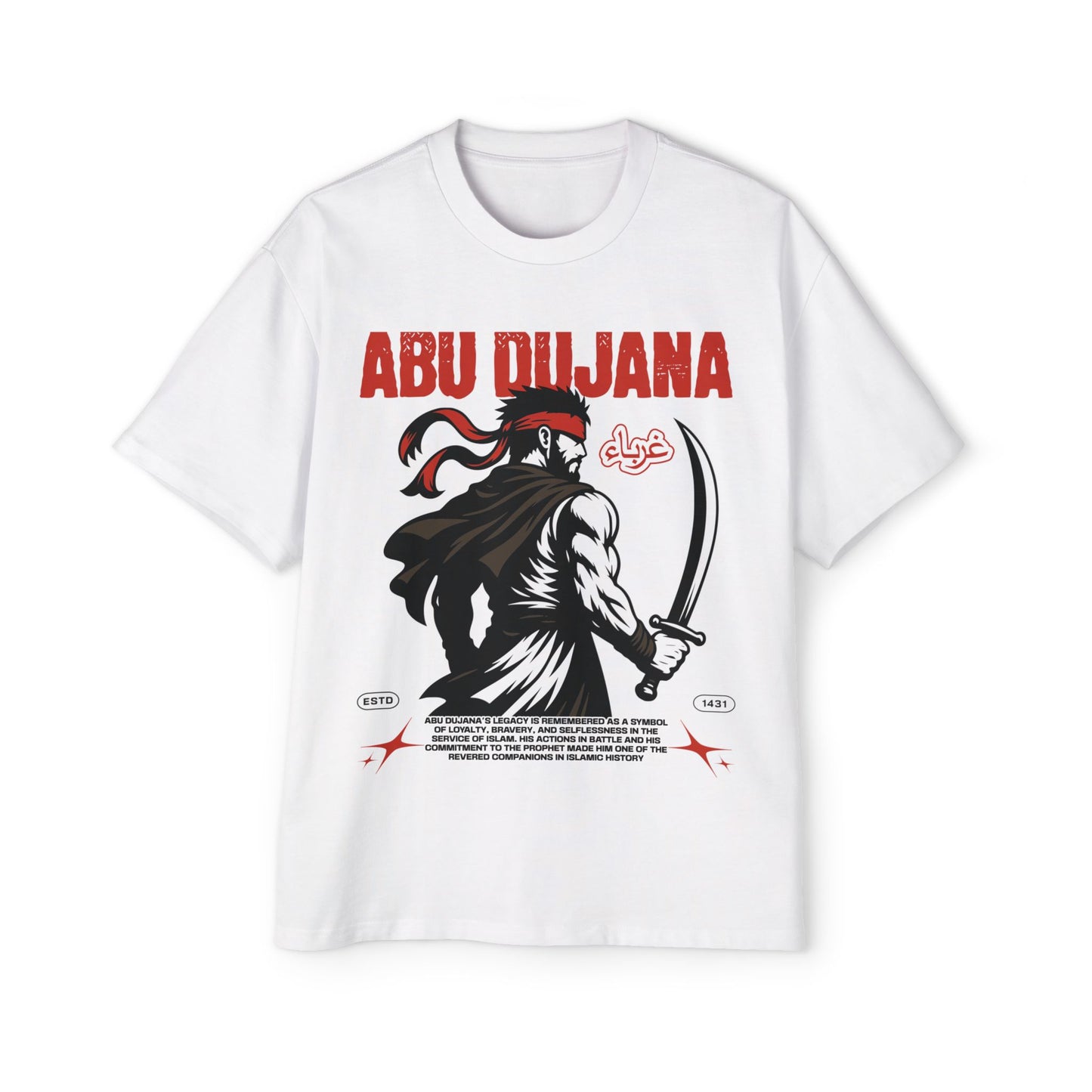 Abu Dujana Oversized Graphic Tee