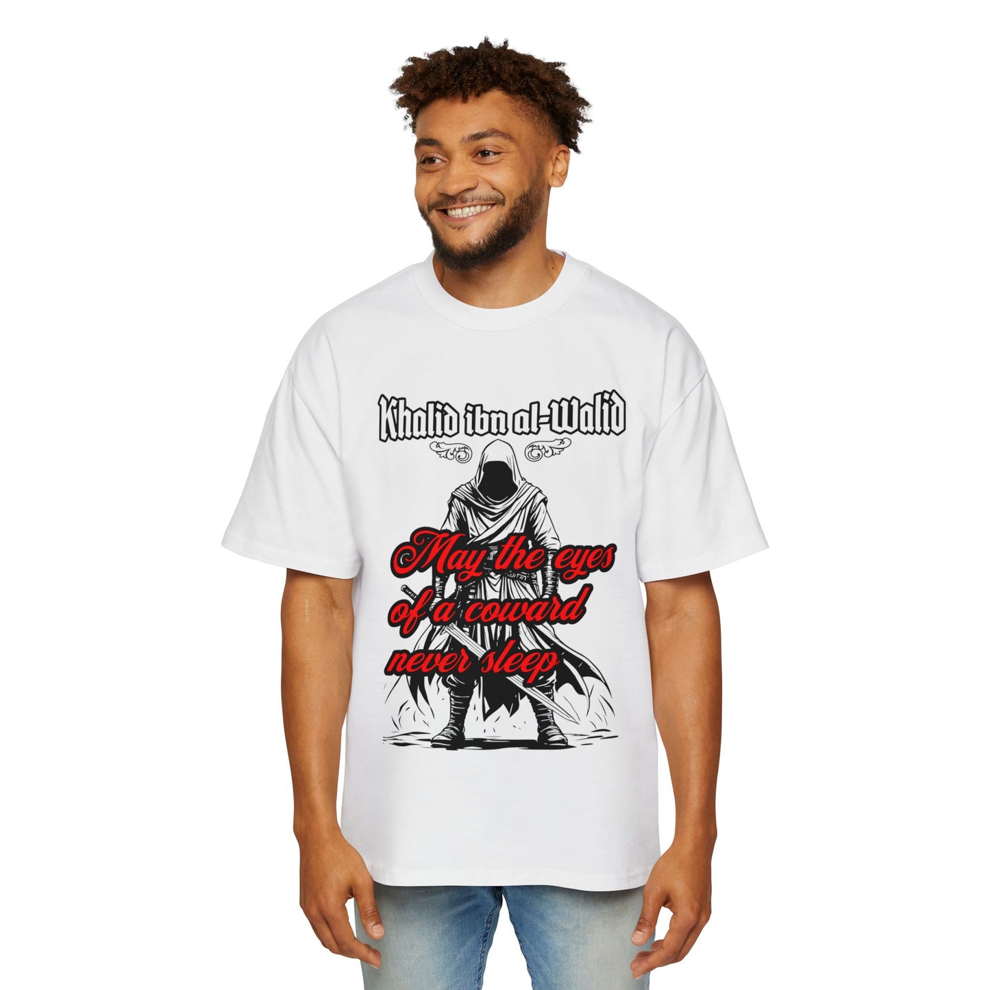 Khalid ibn Al-Walid Oversized Graphic Tee