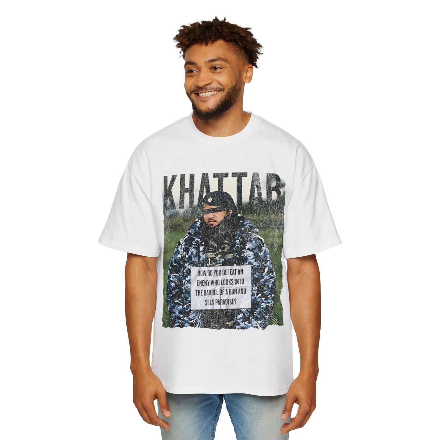 Khattab Oversized Graphic Tee