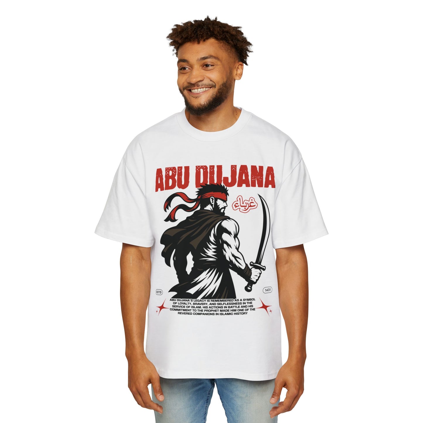 Abu Dujana Oversized Graphic Tee