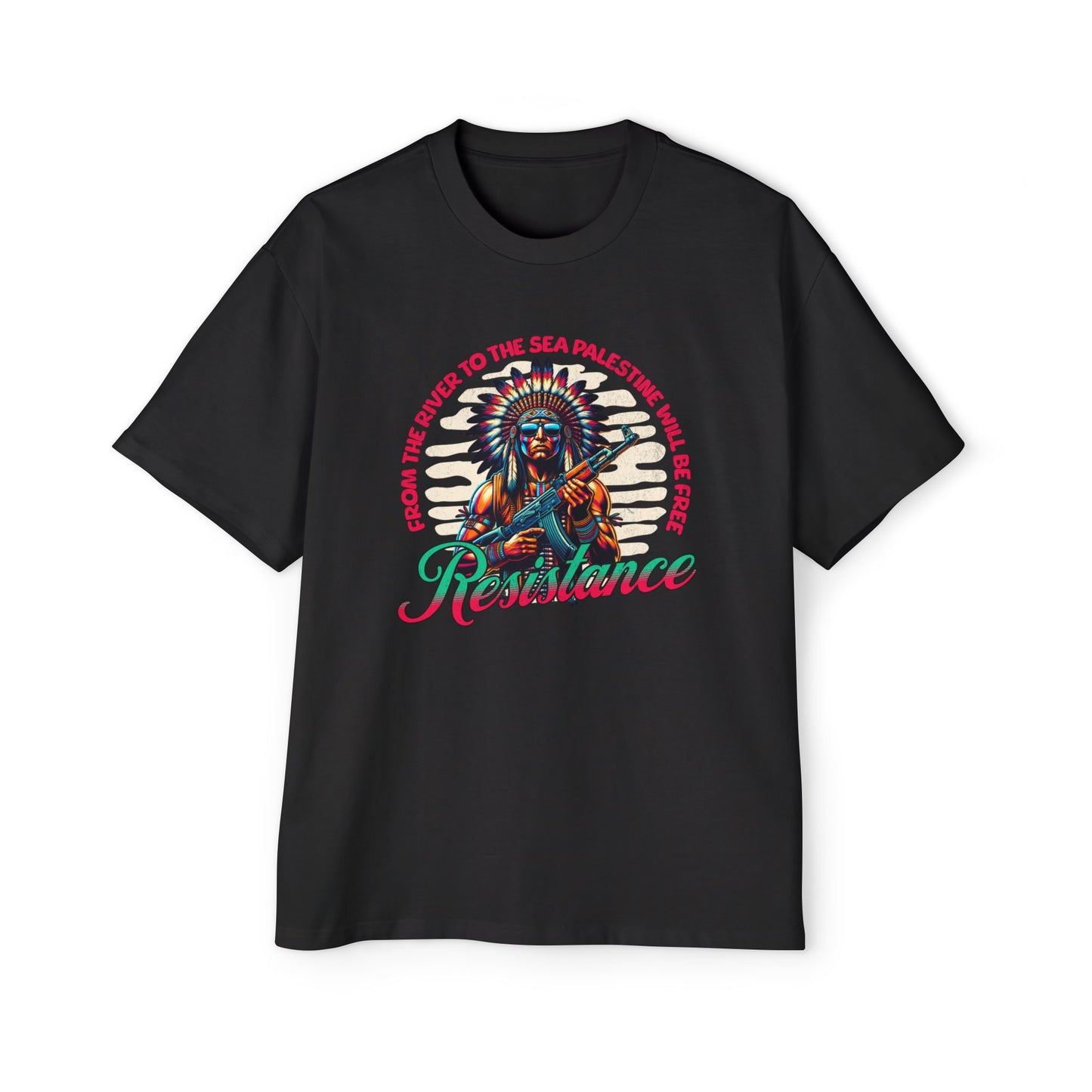 Native American Oversized Graphic Tee