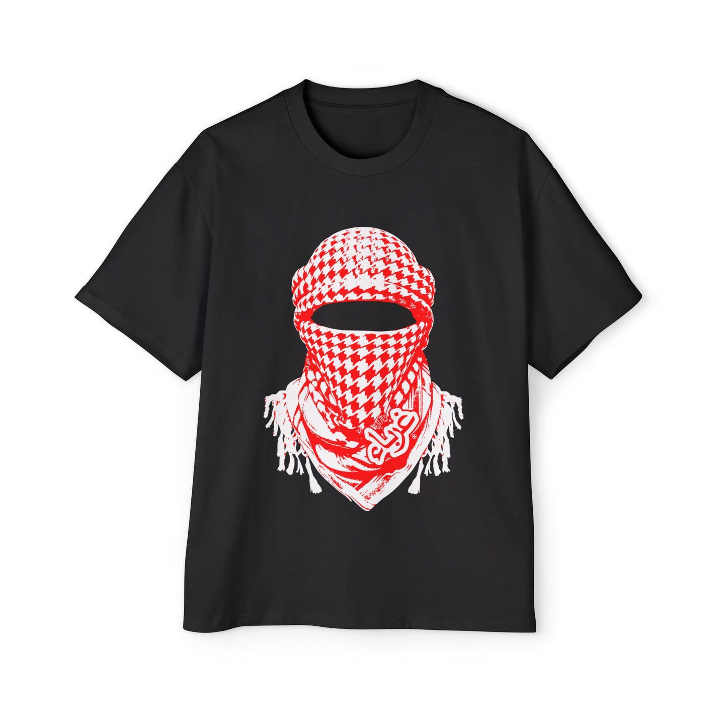 Resistance All Red Oversized Graphic Tee