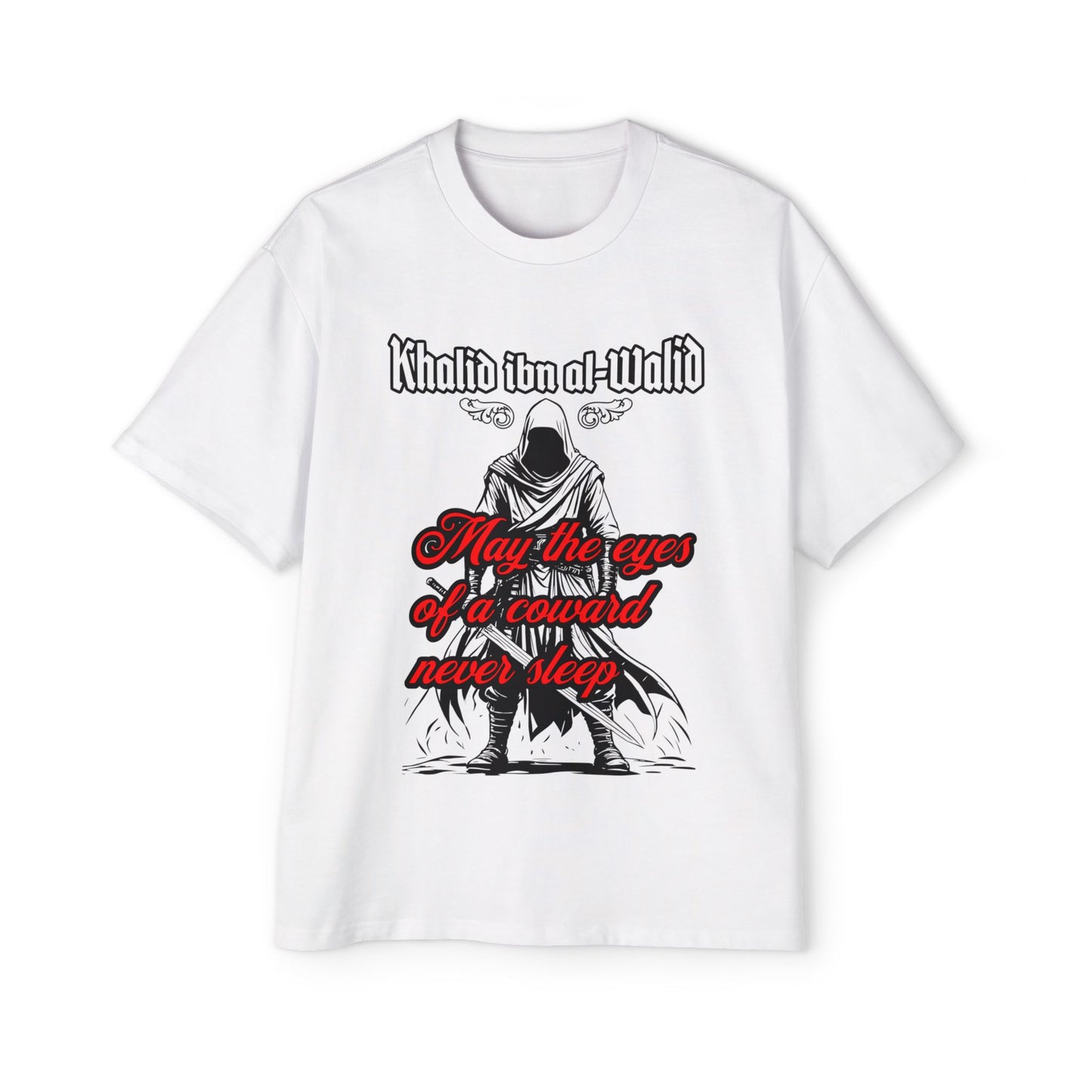 Khalid ibn Al-Walid Oversized Graphic Tee