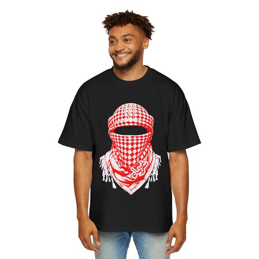 Resistance All Red Oversized Graphic Tee