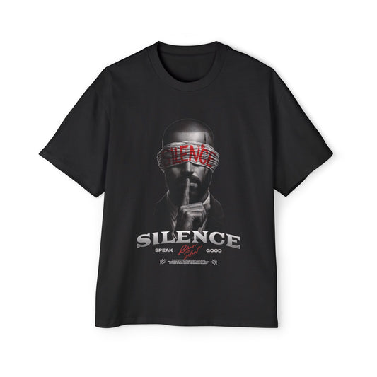 Silence Oversized Graphic Tee
