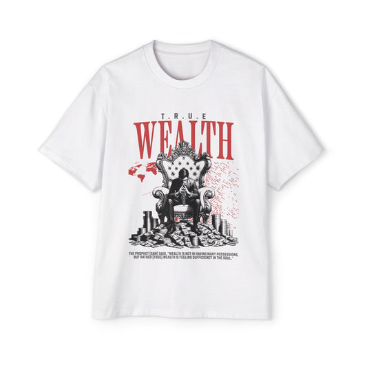 True Wealth Oversized Graphic Tee