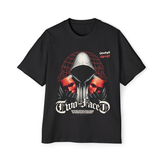 Two-Faced Oversized Graphic Tee