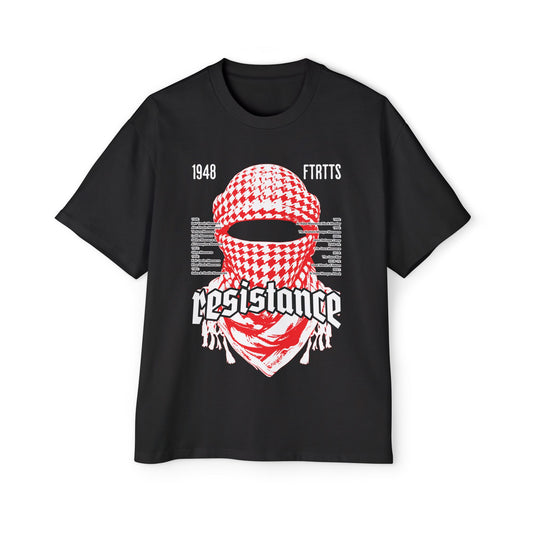 1948 Black Oversized Graphic Tee