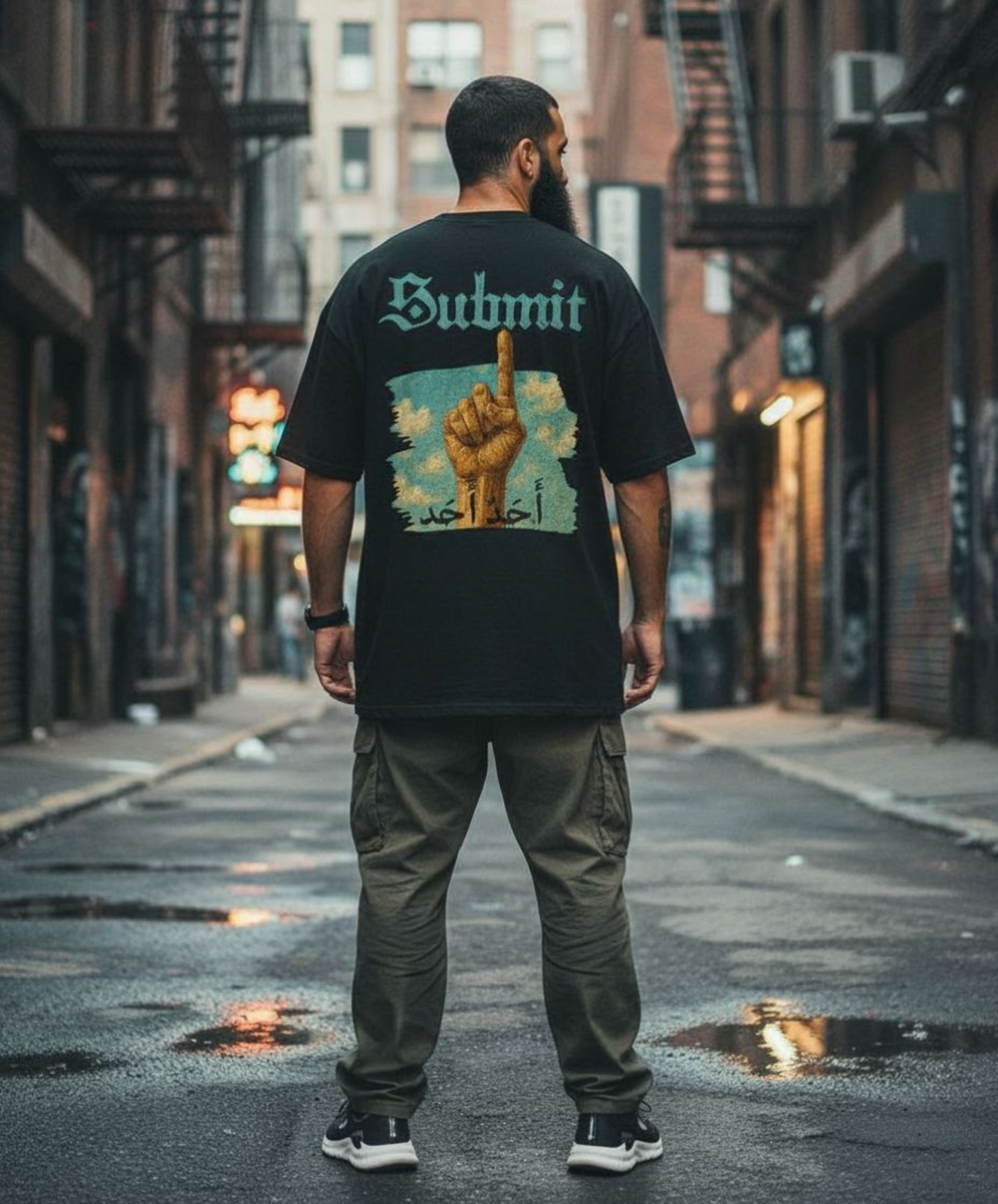 Ahadun Oversized Graphic Tee